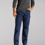 Lee Men 100% Cotton Carpenter Jean Dark Indigo Clothing 480T532