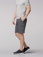 Lee Men Airflow Cargo Short Grey Heather Clothing 480T1031 - Image 3