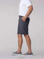 Lee Men Airflow Shorts Grey Heather Clothing 480T1100 - Image 3