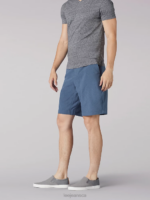 Lee Men Airflow Shorts Indigo Heather Clothing 480T1101 - Image 3