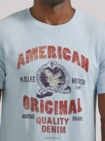 Lee Men American Original Eagle Graphic Tee Skyway Clothing 480T882 - Image 3