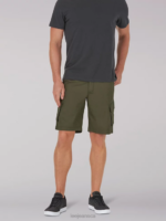 Lee Men Brooklyn Cargo Short Frontier Olive Clothing 480T994
