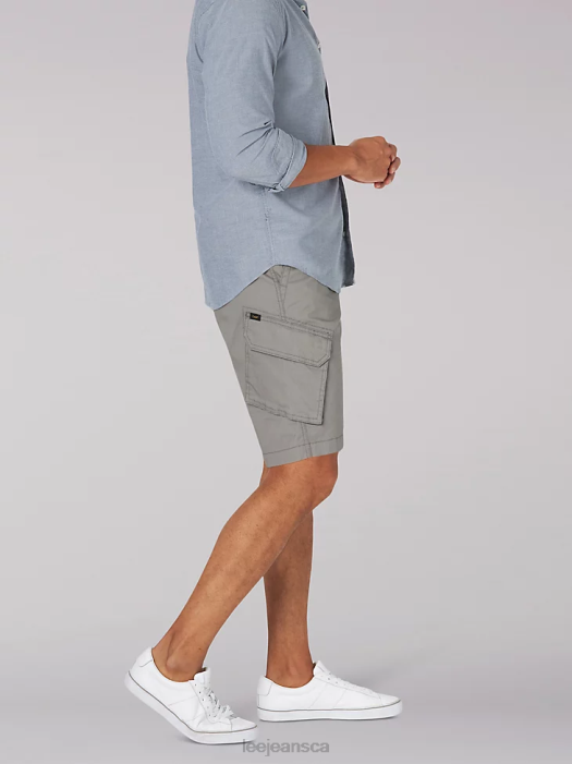 Lee Men Brooklyn Cargo Short H.D. Grey Clothing 480T996 - Image 3