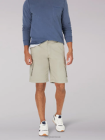 Lee Men Brooklyn Cargo Short KC Khaki Clothing 480T993