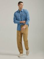 Lee Men Canvas Workwear Pant Clay Clothing 480T794