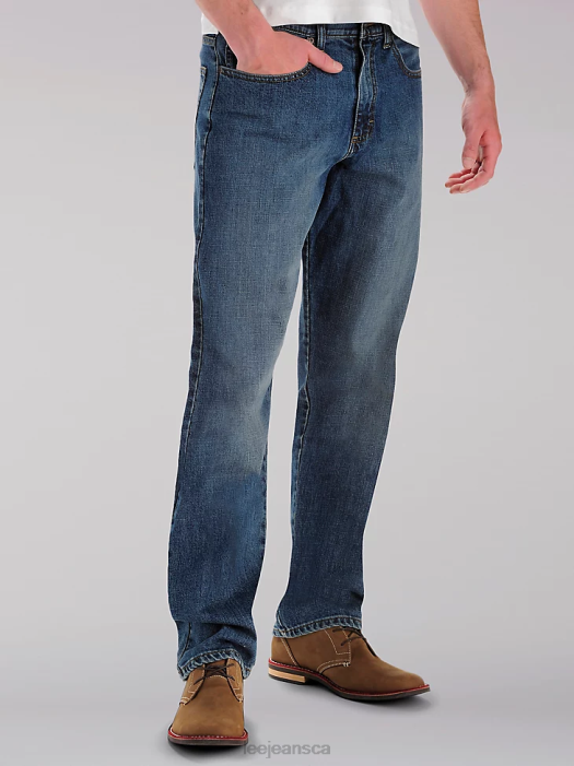 Lee Men Custom Fit Loose Straight Leg Jean (Big&Tall) Drifter Clothing 480T581 - Image 1
