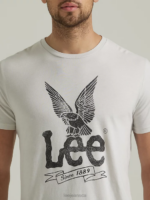 Lee Men Eagle 1889 Graphic Tee Lunar Rock Clothing 480T891 - Image 3