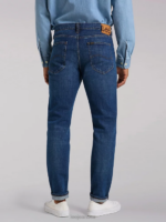 Lee Men European Collection Austin Regular Tapered Jean Mid Bluegrass Clothing 480T700 - Image 2