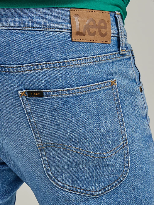 Lee Men European Collection Luke Slim Tapered Jean Working Man Worn Clothing 480T670 - Image 3
