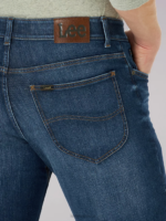 Lee Men Extreme Motion 4-Way Stretch Slim Straight Jean Royal Pain Clothing 480T632 - Image 4