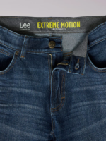 Lee Men Extreme Motion 4-Way Stretch Slim Straight Jean Royal Pain Clothing 480T632 - Image 6