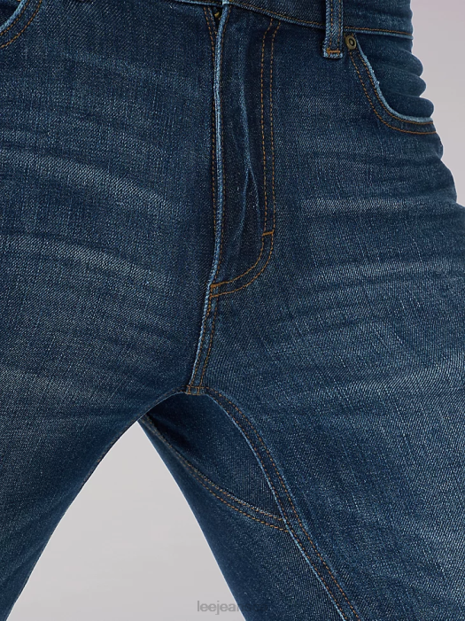Lee Men Extreme Motion 4-Way Stretch Slim Straight Jean Royal Pain Clothing 480T632 - Image 7