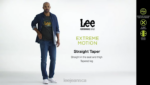 Lee Men Extreme Motion 4-Way Stretch Straight Tapered Jean Below the Belt Clothing 480T638 - Image 8