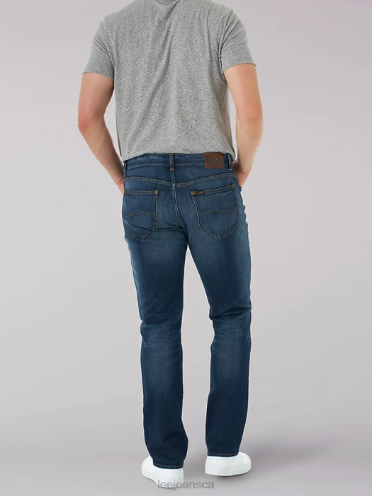 Lee Men Extreme Motion 4-Way Stretch Straight Tapered Jean Bucket Clothing 480T637 - Image 2