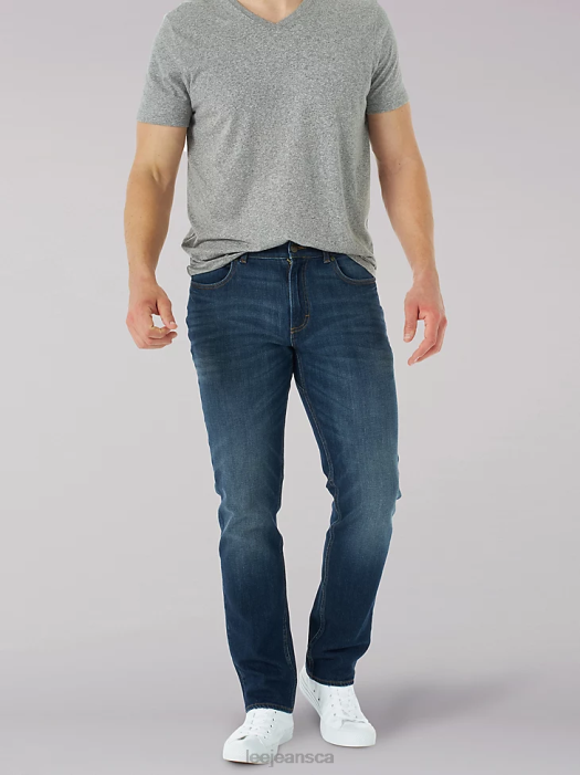 Lee Men Extreme Motion 4-Way Stretch Straight Tapered Jean Bucket Clothing 480T637 - Image 1