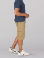 Lee Men Extreme Motion Cameron Relaxed Fit Cargo Short KC Khaki Clothing 480T977 - Image 3
