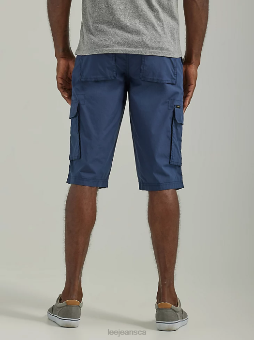 Lee Men Extreme Motion Cameron Relaxed Fit Cargo Short Navy Clothing 480T979 - Image 2