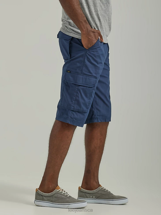 Lee Men Extreme Motion Cameron Relaxed Fit Cargo Short Navy Clothing 480T979 - Image 3