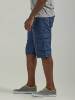 Lee Men Extreme Motion Cameron Relaxed Fit Cargo Short Navy Clothing 480T979 - Image 4