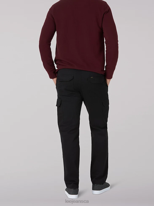 Lee Men Extreme Motion Cargo Twill Pant Buddy Black Clothing 480T812 - Image 2