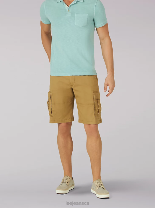 Lee Men Extreme Motion Carolina Cargo Short Bourbon Clothing 480T986 - Image 1