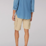 Lee Men Extreme Motion Carolina Cargo Short Buff Clothing 480T983