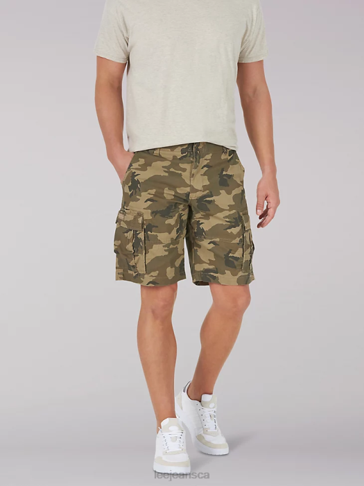 Lee Men Extreme Motion Carolina Cargo Short Native Camo Clothing 480T989 - Image 1