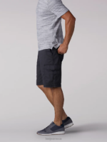Lee Men Extreme Motion Crossroads Shorts Anthracite Clothing 480T1013 - Image 3