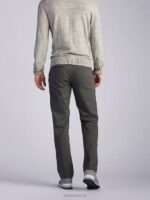 Lee Men Extreme Motion Khaki Pant (Big & Tall) Charcoal Clothing 480T768 - Image 2