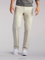 Lee Men Extreme Motion Khaki Pant (Big & Tall) Stone Clothing 480T773