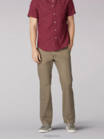 Lee Men Extreme Motion Khaki Pant Breen Clothing 480T716
