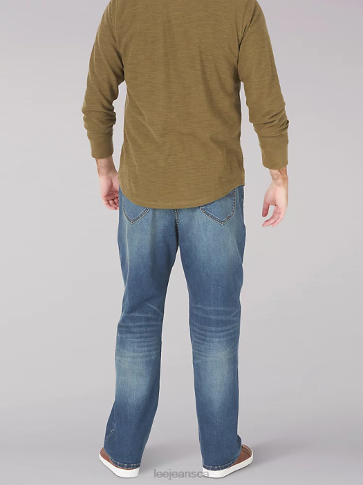 Lee Men Extreme Motion MVP Relaxed Straight Jean (Big & Tall) Nelson Clothing 480T591 - Image 2