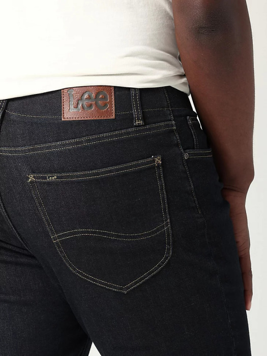 Lee Men Extreme Motion MVP Relaxed Straight Jean Rinse Clothing 480T505 - Image 6