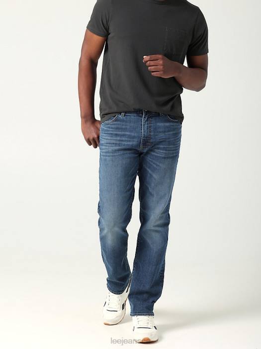 Lee Men Extreme Motion MVP Relaxed Straight Jean Supton Clothing 480T507 - Image 1