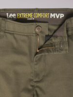 Lee Men Extreme Motion MVP Straight Fit Flat Front Pant Forest Clothing 480T743 - Image 5