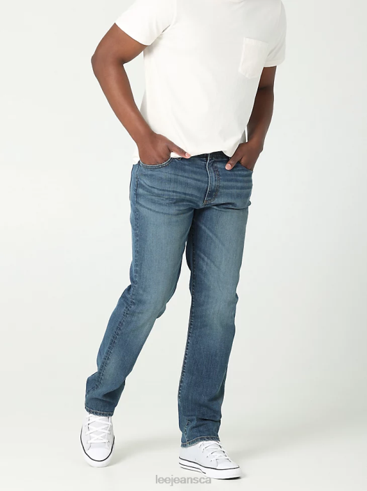 Lee Men Extreme Motion MVP Straight Tapered Jean Keplar Clothing 480T611 - Image 1