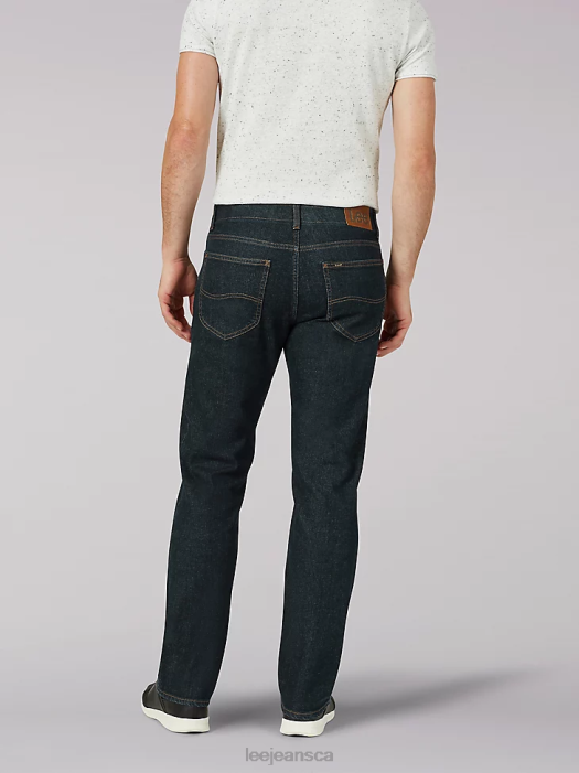 Lee Men Extreme Motion Regular Fit Straight Leg Jean Night Owl Clothing 480T560 - Image 2
