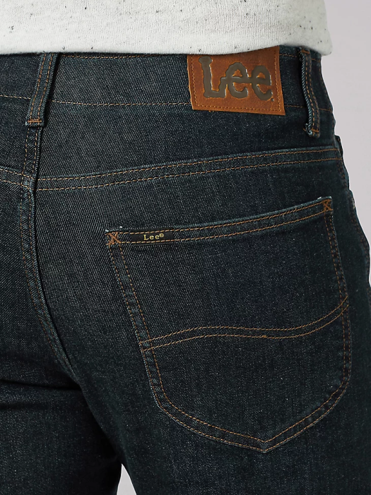 Lee Men Extreme Motion Regular Fit Straight Leg Jean Night Owl Clothing 480T560 - Image 3