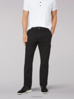 Lee Men Extreme Motion Relaxed Fit Cargo Pant Black Clothing 480T828 - Image 4