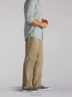 Lee Men Extreme Motion Relaxed Fit Pant Khaki Clothing 480T735 - Image 3