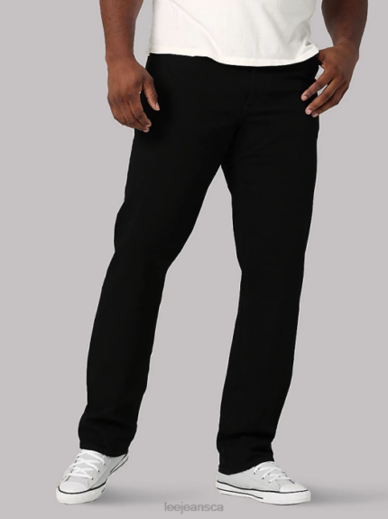 Lee Men Extreme Motion Relaxed Jean (Big&Tall) Black Clothing 480T596