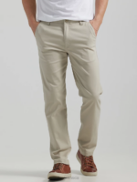 Lee Men Extreme Motion Slim Fit Synthetic Pant Salina Stone Clothing 480T706