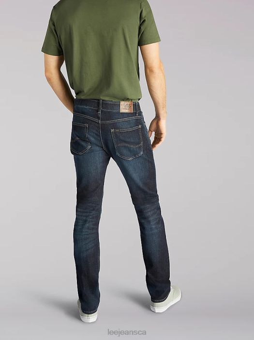 Lee Men Extreme Motion Slim Straight Leg Jeans Trip Clothing 480T548 - Image 2