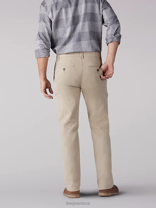 Lee Men Extreme Motion Straight Fit Cargo Pant Buff Clothing 480T819 - Image 2