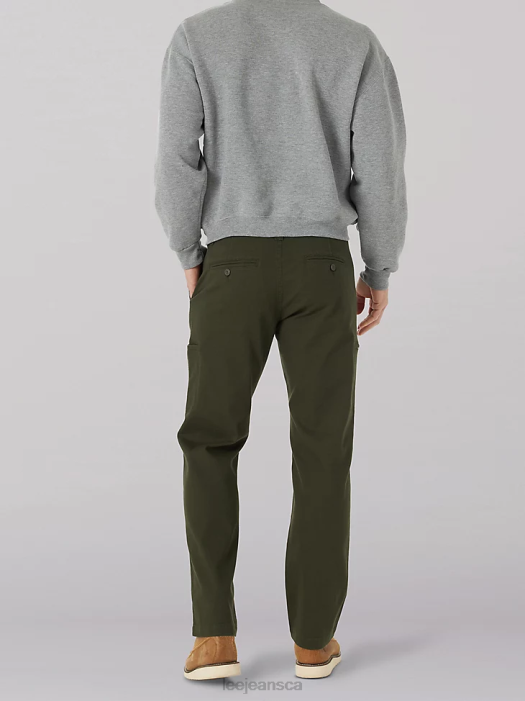 Lee Men Extreme Motion Straight Fit Cargo Pant Frontier Olive Clothing 480T818 - Image 2