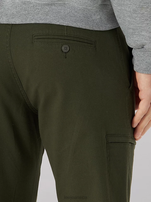 Lee Men Extreme Motion Straight Fit Cargo Pant Frontier Olive Clothing 480T818 - Image 5