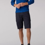 Lee Men Extreme Motion Swope Shorts Black Clothing 480T1094