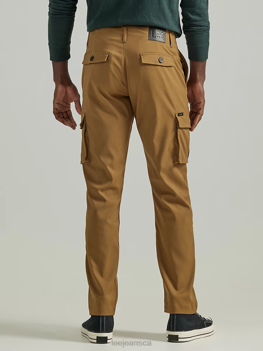 Lee Men Extreme Motion Synthetic Cargo Straight Fit Pant Tumbleweed Clothing 480T824 - Image 2