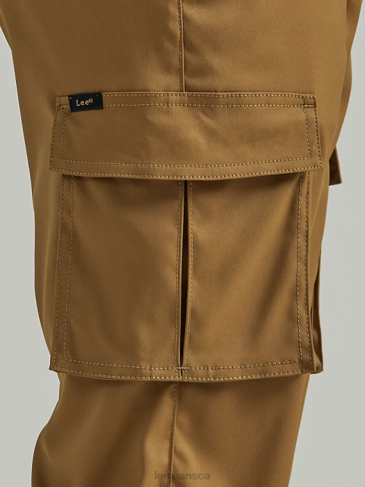 Lee Men Extreme Motion Synthetic Cargo Straight Fit Pant Tumbleweed Clothing 480T824 - Image 4