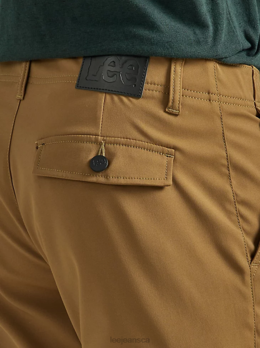 Lee Men Extreme Motion Synthetic Cargo Straight Fit Pant Tumbleweed Clothing 480T824 - Image 5